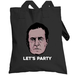 Let's Party Bill Belichick New England Football Coach Fan Totebag