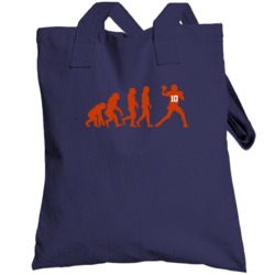 Mitch Trubisky Evolution Style Chicago Football Fan Totebag