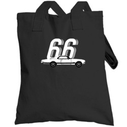 1966 Oldsmobile Starfire 7 0 V8 B And W Vintage Car Year Fan Totebag