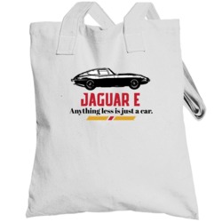 1961 Jaguar E Type 3 8i Coupe Anything Less Is Just A Car Totebag