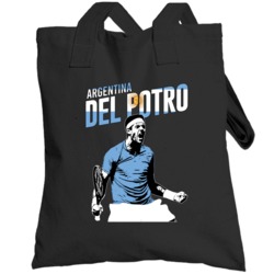 Del Potro Argentina Tennis Player Fan Totebag
