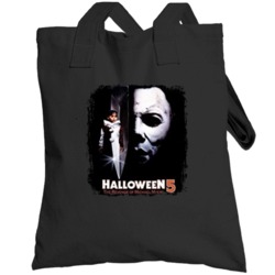 Halloween 5 The Revenge Of Michael Myers Scary Movie Halloween Totebag