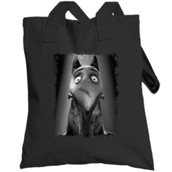 Frankenweenie Scary Movie Halloween Totebag