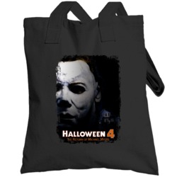 Halloween 4 The Return Of Michael Myers Scary Movie Halloween Totebag