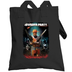 Murder Party Scary Movie Halloween Totebag