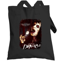 Night Of The Demons 2 Scary Movie Halloween Totebag