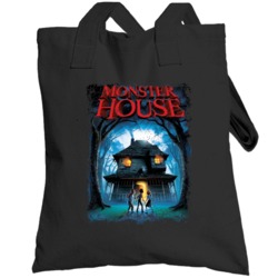 Monster House Spooky Kids Movie Halloween Totebag
