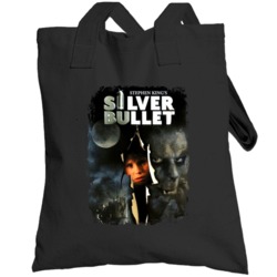 Silver Bullet Scary Movie Halloween Totebag