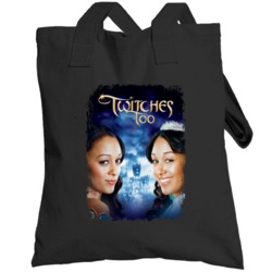 Twitches Too Spooky Kids Movie Halloween Totebag