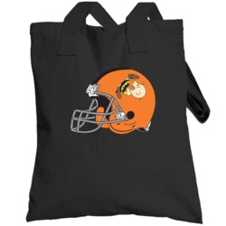 Charlie Brown Football Helmet Totebag