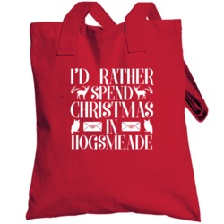 I'd Rather Spend Christmas In Hogsmeade Harry Potter Village Holiday F