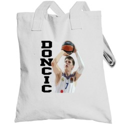 Luka Doncic Slovenian Basketball Star Fan Totebag