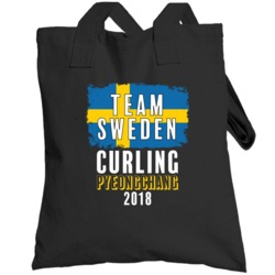 Team Sweden Curling Pyeongchang 2018 Olympic Totebag