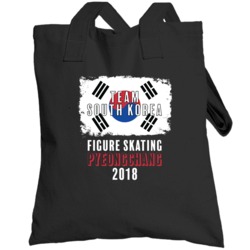 Team South Korea Figure Skating Pyeongchang 2018 Olympic Totebag