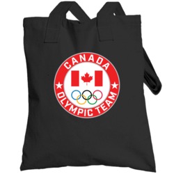 Canada Winter Olympic Team Pyeongchang 2018 Round Logo Totebag