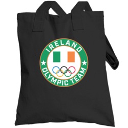 Ireland Winter Olympic Team Pyeongchang 2018 Round Logo Totebag