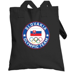Slovakia Winter Olympic Team Pyeongchang 2018 Round Logo Totebag