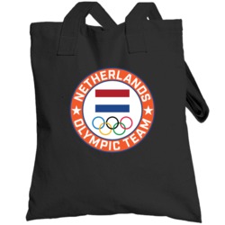 Netherlands Winter Olympic Team Pyeongchang 2018 Round Logo Totebag