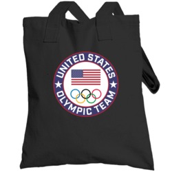 United States Usa Winter Olympic Team Pyeongchang 2018 Round Logo Tote