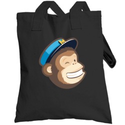 Mailchimp Email Marketing Company Mobile App Icon Logo Geek Totebag