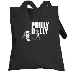 Benjamin Franklin Philly Dilly Philadelphia Football Totebag