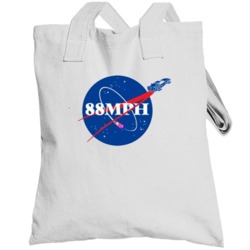 Back To The Future Nasa Totebag