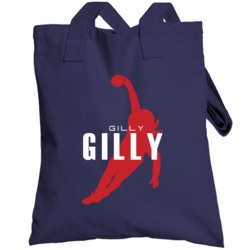 Gilly Gilly Silhouette Air Jordan Parody New England Football Fan Tote