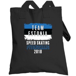 Team Estonia Speed Skating Pyeongchang 2018 Olympic Totebag