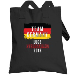 Team Germany Luge Pyeongchang 2018 Olympic Totebag