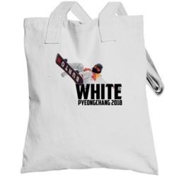 Shaun White Usa Snowboarding 2018 Olympic Athelete Fan Totebag