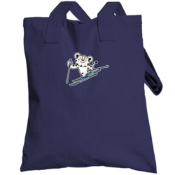 Cross Country Skiing Soohorang Pyeongchang 2018 Olympic Mascot Totebag