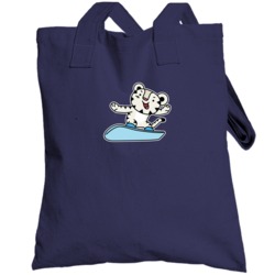 Snowboarding Soohorang Pyeongchang 2018 Olympic Mascot Totebag