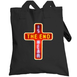 The Leftovers The End Is Near Glowing Cross Tv Show Fan Totebag