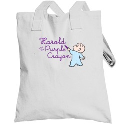 Harold And The Purple Crayon Tv Show Fan Totebag