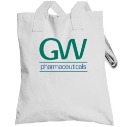 Gw Pharmaceuticals Plc Cannabis Weed Marijuana Company Logo Fan Toteba