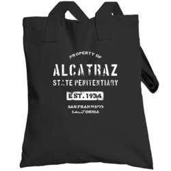 Property Of Alcatraz State Penitentiary Fan Prison Totebag