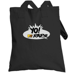 Yo Mtv Raps 80s Vintage Pop Art Bubble Retro Fan Totebag
