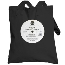 Snow Informer 12 Inches Of Snow Rap 1993 Record Fan Totebag