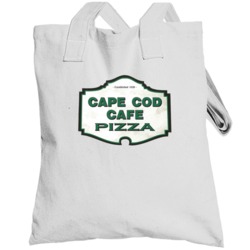 Cape Cod Cafe Restaurant Foodie Tour Brand Logo Fan Totebag