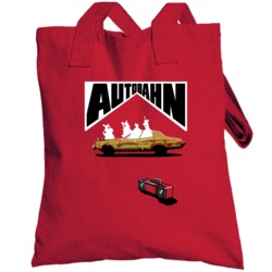 Autobahn The Big Lebowski Fictional Music Group Fan Totebag