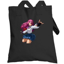 Athena Asamiya The King Of Fighters Fictional Music Group Fan Totebag