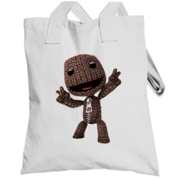 Sackboy Littlebigplanet Video Game Character Totebag