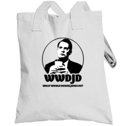 Wwdjd What Would Dougie Jones Do Twin Peaks Fan Totebag