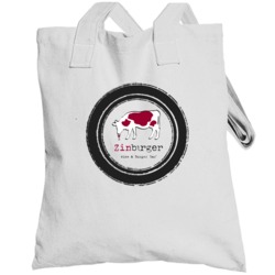 Zinburger Wine And Burger Bar Food Fan Totebag