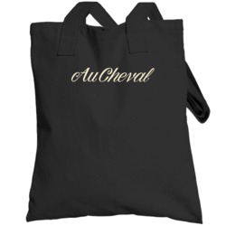 Au Cheval Burger Food Fan Totebag
