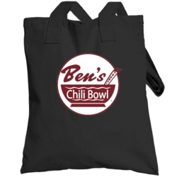 Ben's Chili Bowl Burger Food Fan Totebag