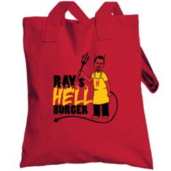 Ray's Hell Burger Food Fan Totebag