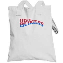 Irv's Burgers Food Fan Totebag