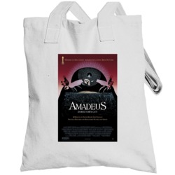 Amadeus Best 80s Retro Movie Poster Fan Totebag