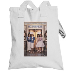 Big Business Best 80s Retro Movie Poster Fan Totebag